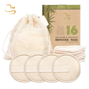 حقيبة قطنية مجموعة قابلة لإعادة الاستخدام - Cotton Bag Set Reusable Washable Hemp