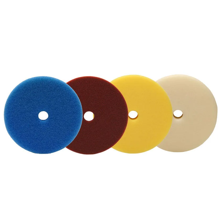3" Uro-Tec™ Soft White Finishing Foam Grip Pad™