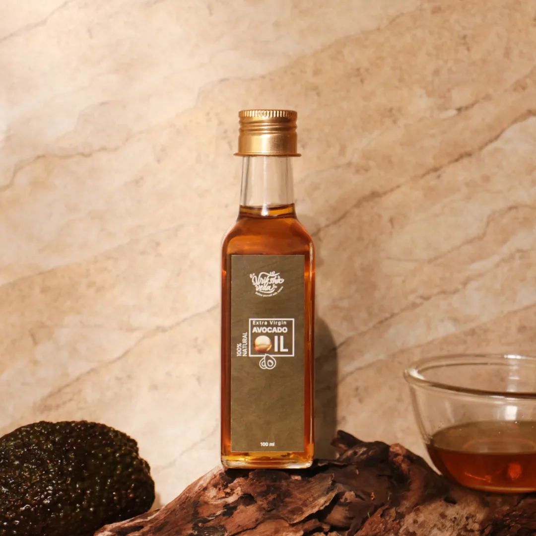 Avocado Oil I 100ml I Pure, Raw and Unrefined Avocado Oil for Skin & Hair