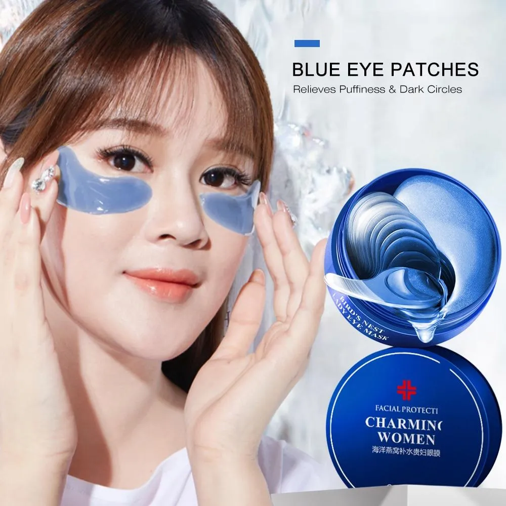 Crystal Collagen Anti Aging Anti Puffiness Dark Circle Reduction  Eye Gel Masks