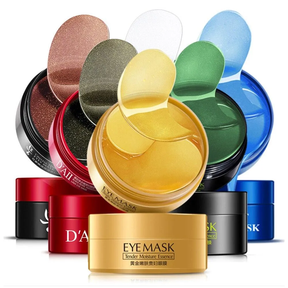 Crystal Collagen Anti Aging Anti Puffiness Dark Circle Reduction  Eye Gel Masks