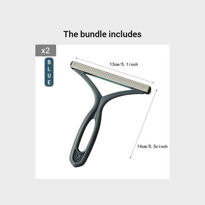 Dogs Hair Remover Instantly Eliminate Hair with DoubleSided Plastic