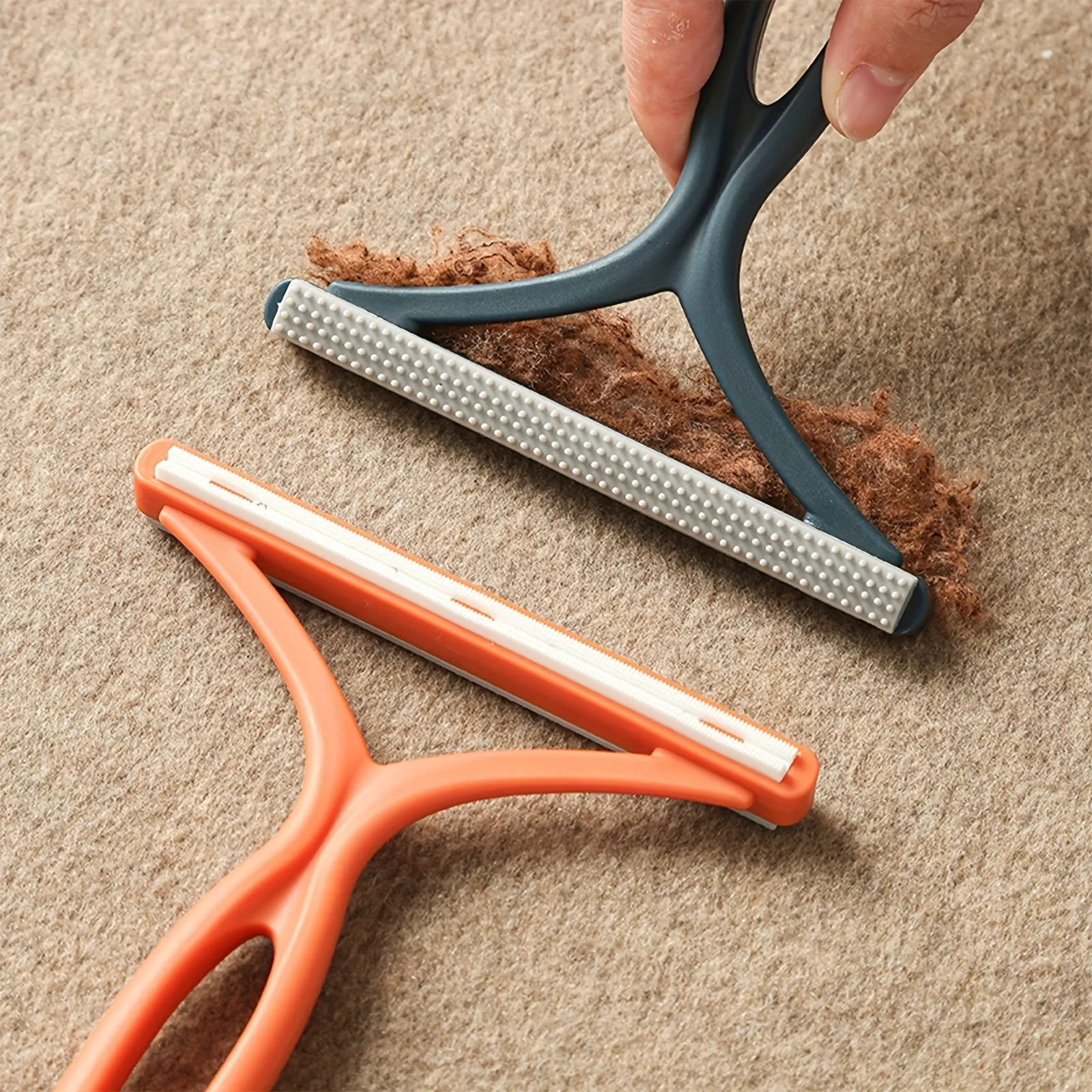 Dogs Hair Remover Instantly Eliminate Hair with DoubleSided Plastic