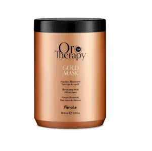 Fanola Orotherapy Gold Illuminating Mask With Keratin and Argan 1L