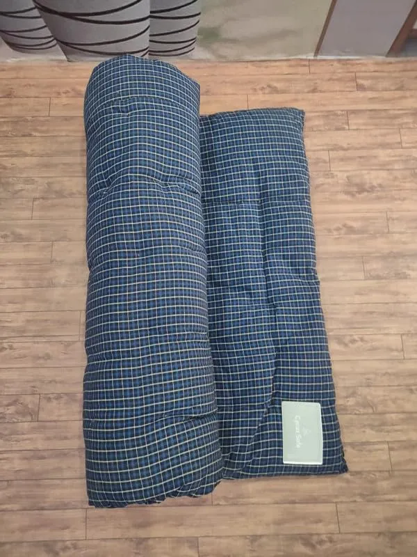 Foldable Soft Cotton Box Quilt,Multi (6x4)