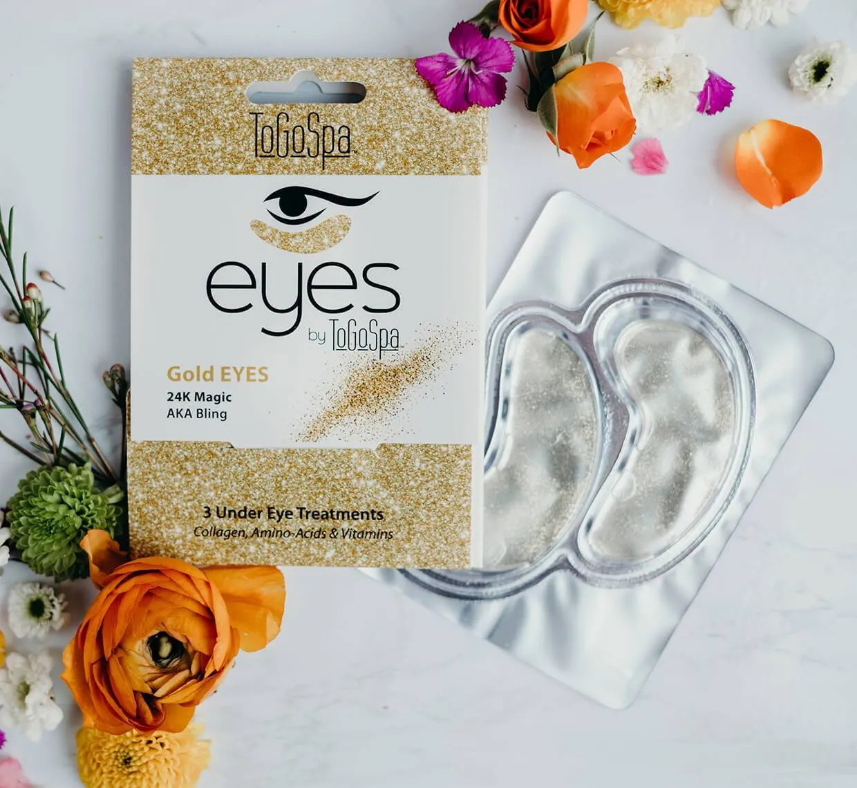 Gold Eyes Under Eye Mask