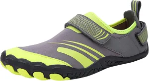 Mens Water Shoes Wide Toe Box Breathable Non Slip Athletic Water Shoes Hiking Womens Water Shoes Wide Width Jogging Quick Dry Pool Sports Sneaker for Pool Beach Surf Water Park Yoga