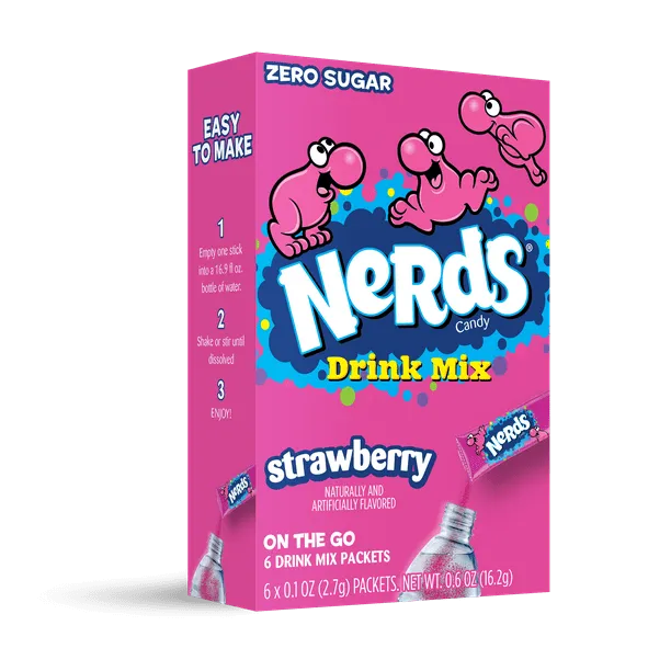 NERDS TO GO PACKETS STRAWBERRY