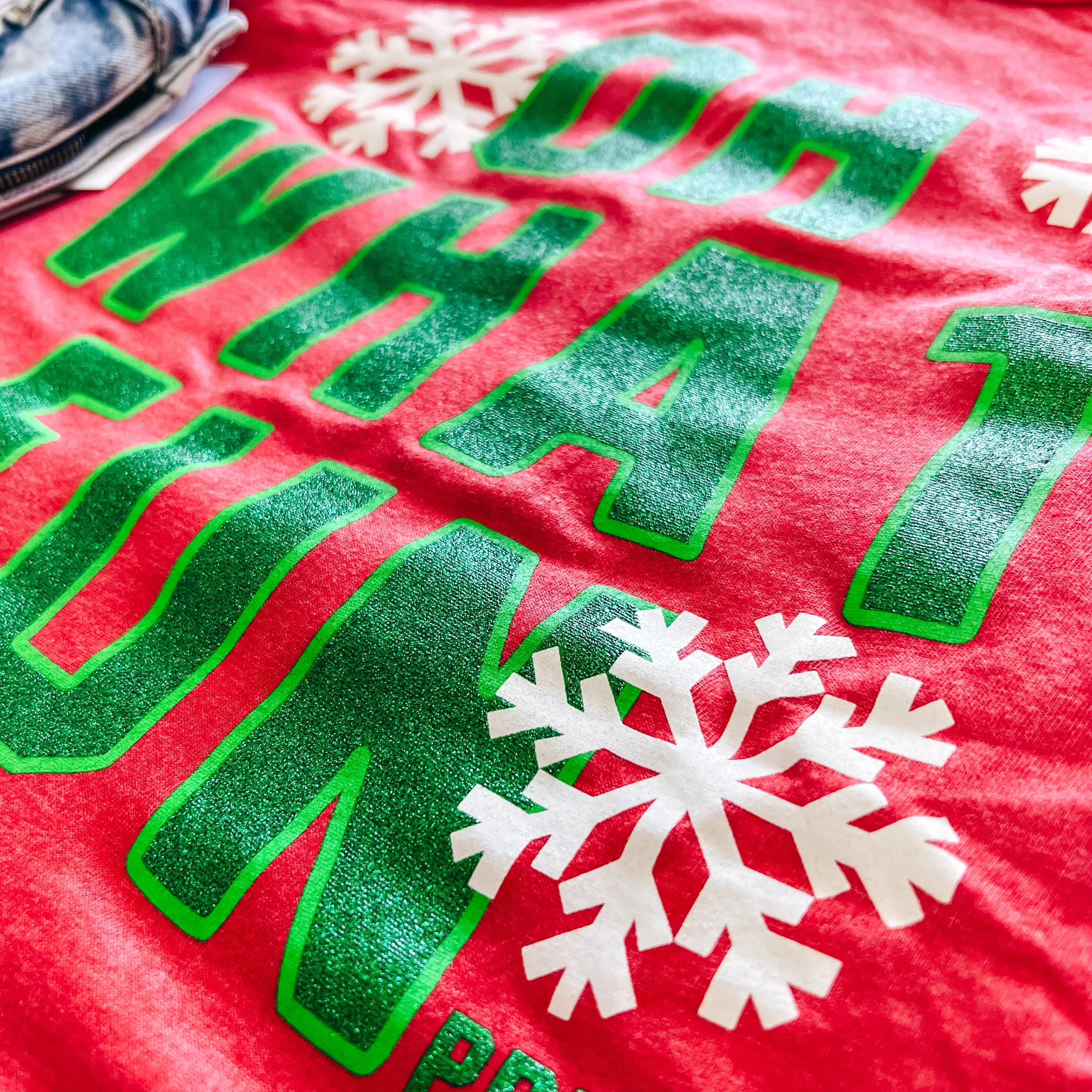Oh What Fun Tshirt (Red)