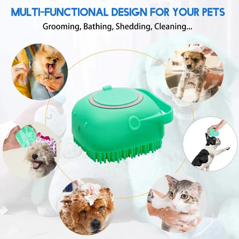 Pet Grooming Shower Brush