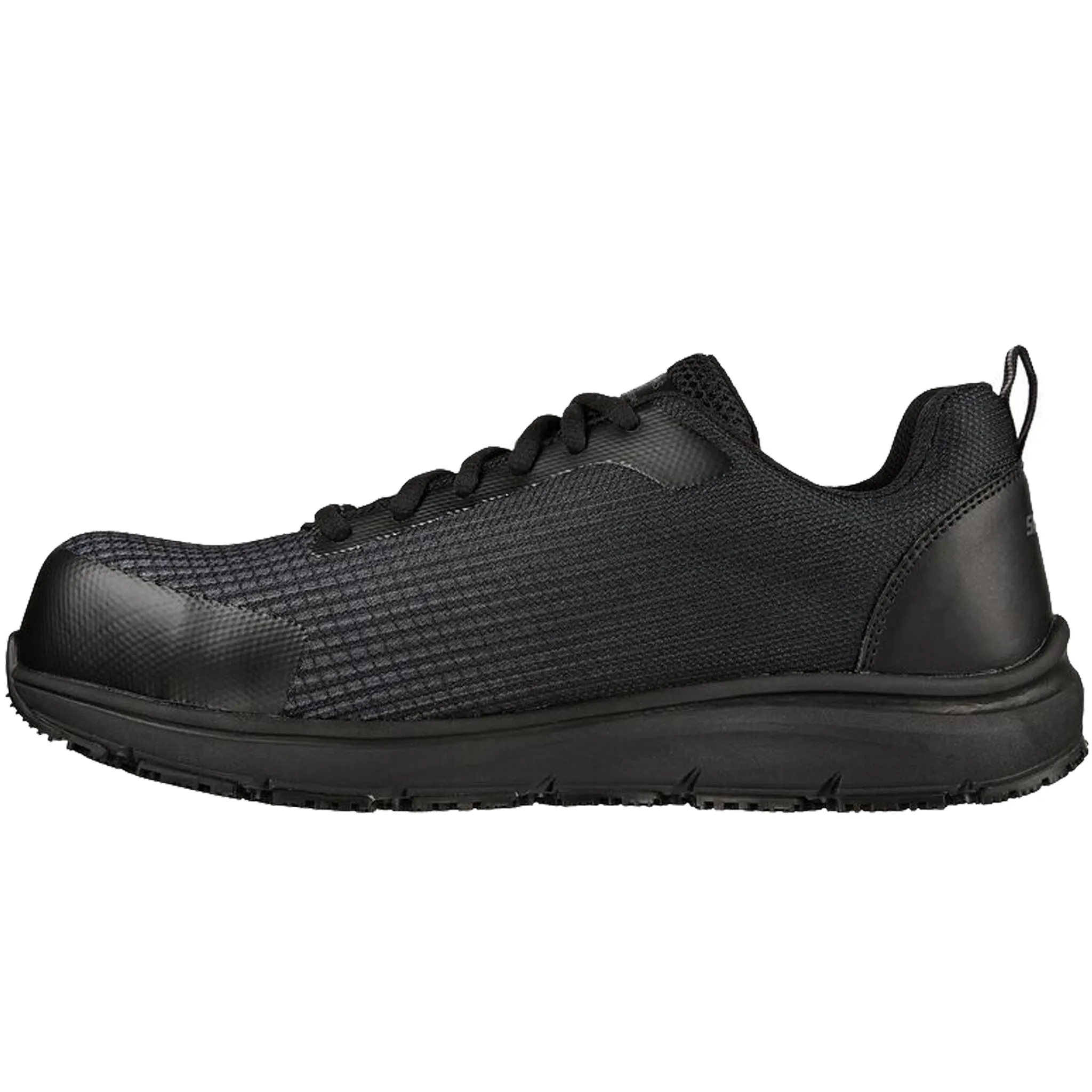 Skechers Men's 200090 Ulmus Black Charcoal Safety Work Shoes