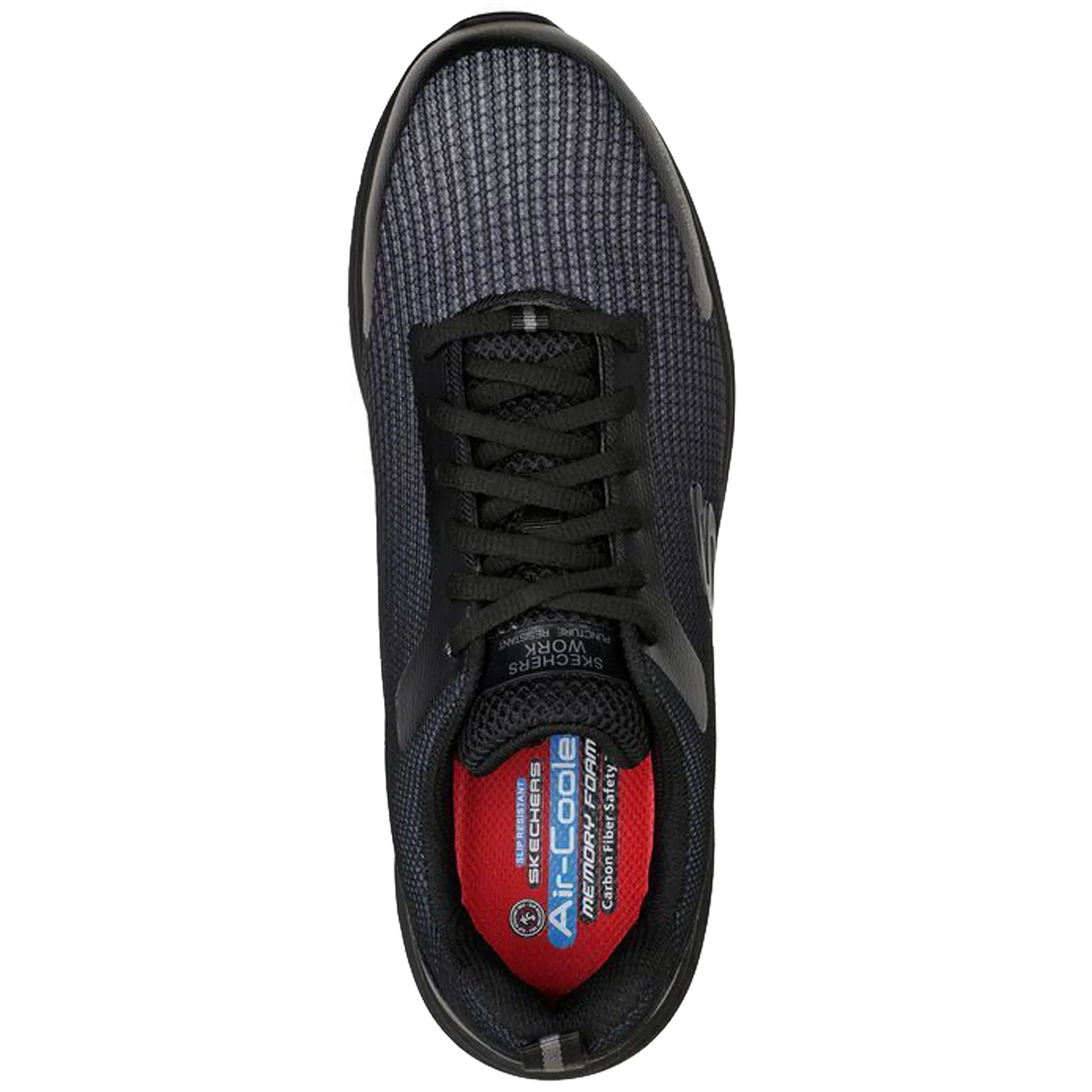 Skechers Men's 200090 Ulmus Black Charcoal Safety Work Shoes