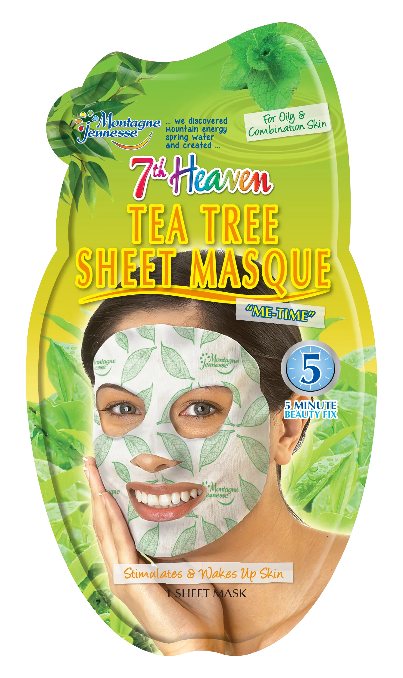 Skin Revitalization Kit: 7th Heaven Tea Tree and Peel-Off Masks Bundle