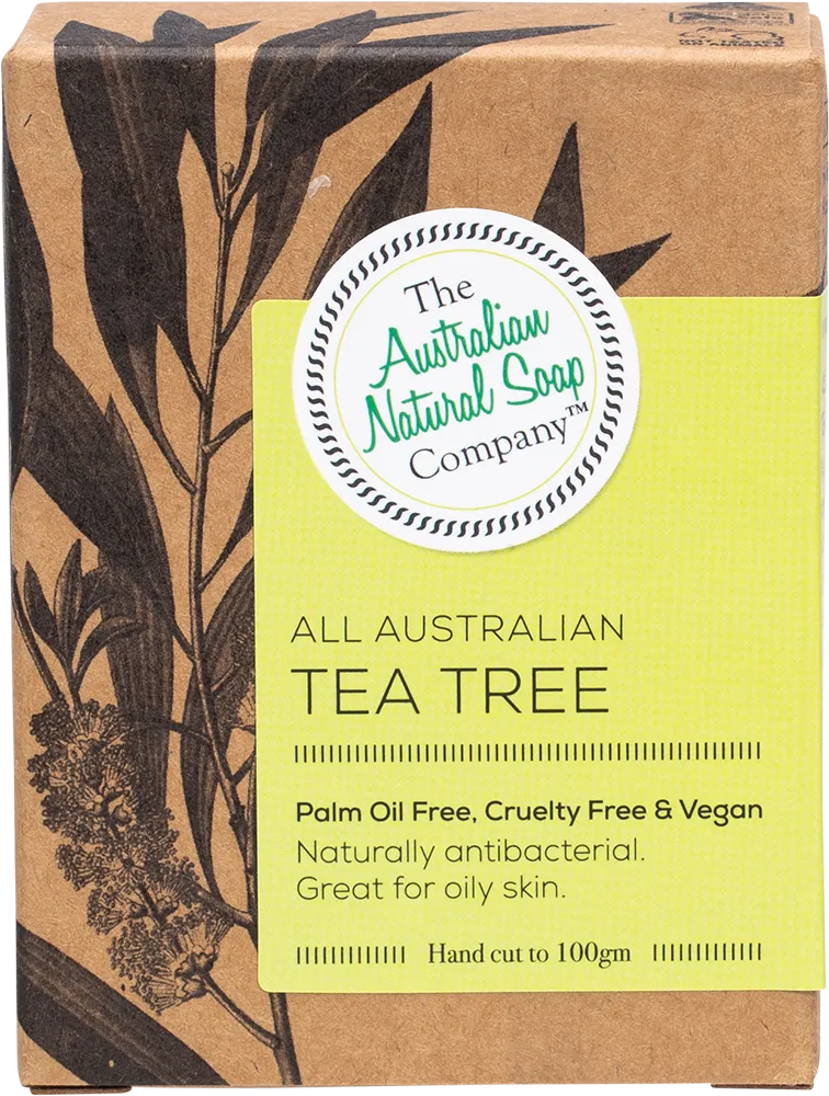 The Australian Natural Soap Company - All Australian Tea Tree Solid Soap (100g)