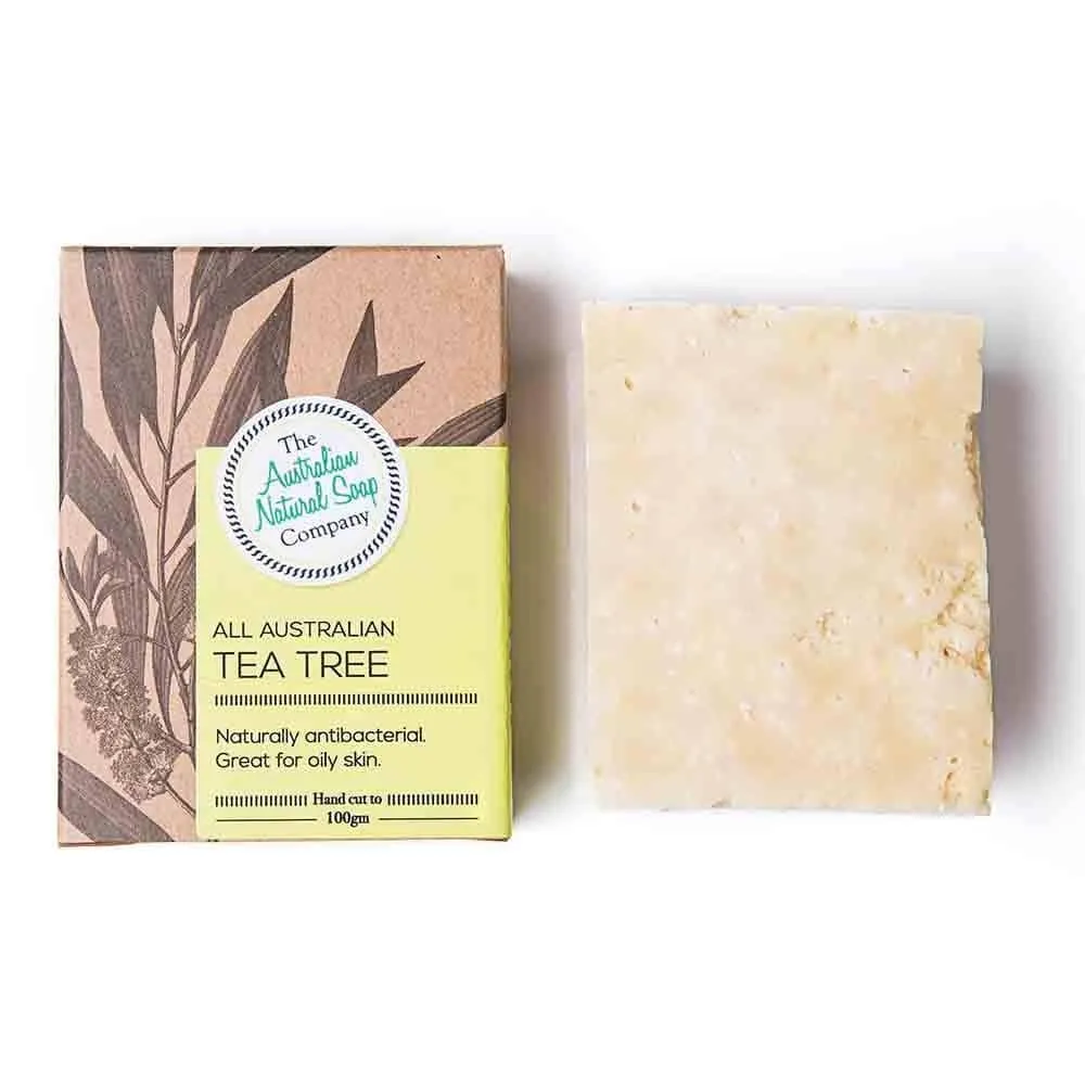 The Australian Natural Soap Company - All Australian Tea Tree Solid Soap (100g)