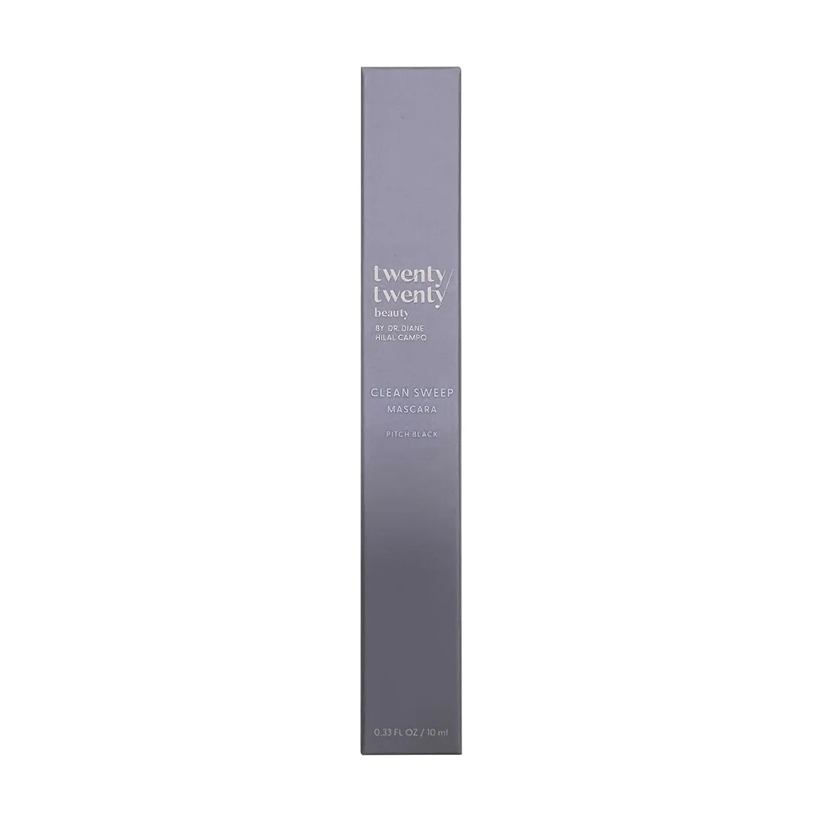 Twenty Twenty Clean Sweep Mascara, Pitch Black, 10ml