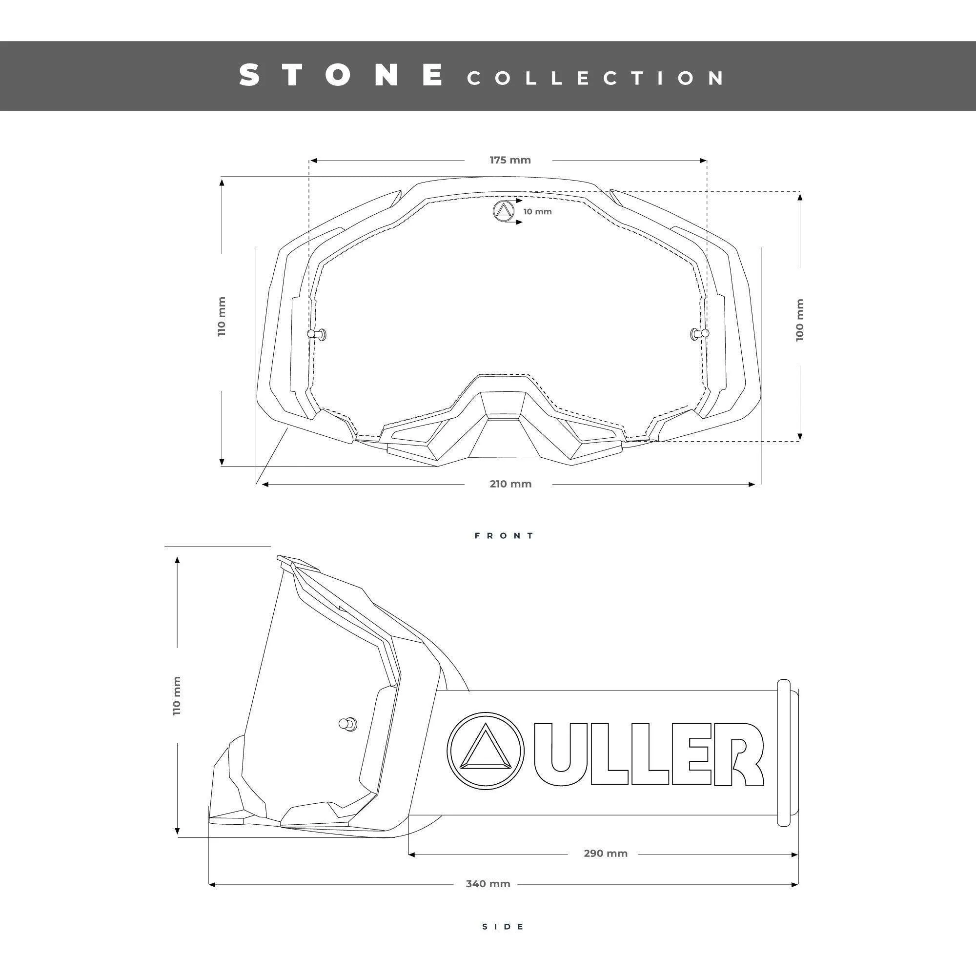ULLER STONE ENDURO/MOTOCROSS GOGGLES