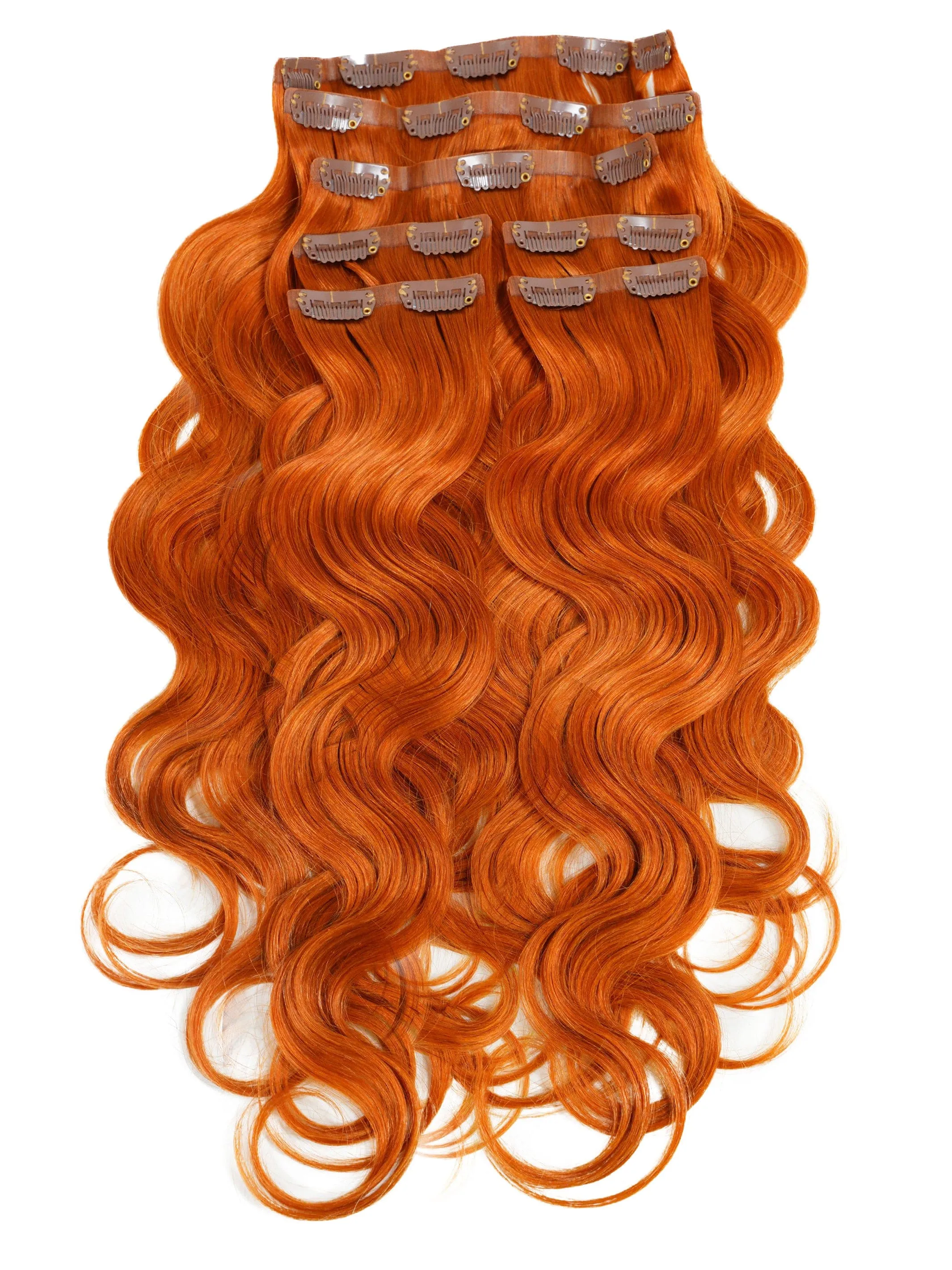 Wavy Seamless Clip-In Hair Extensions