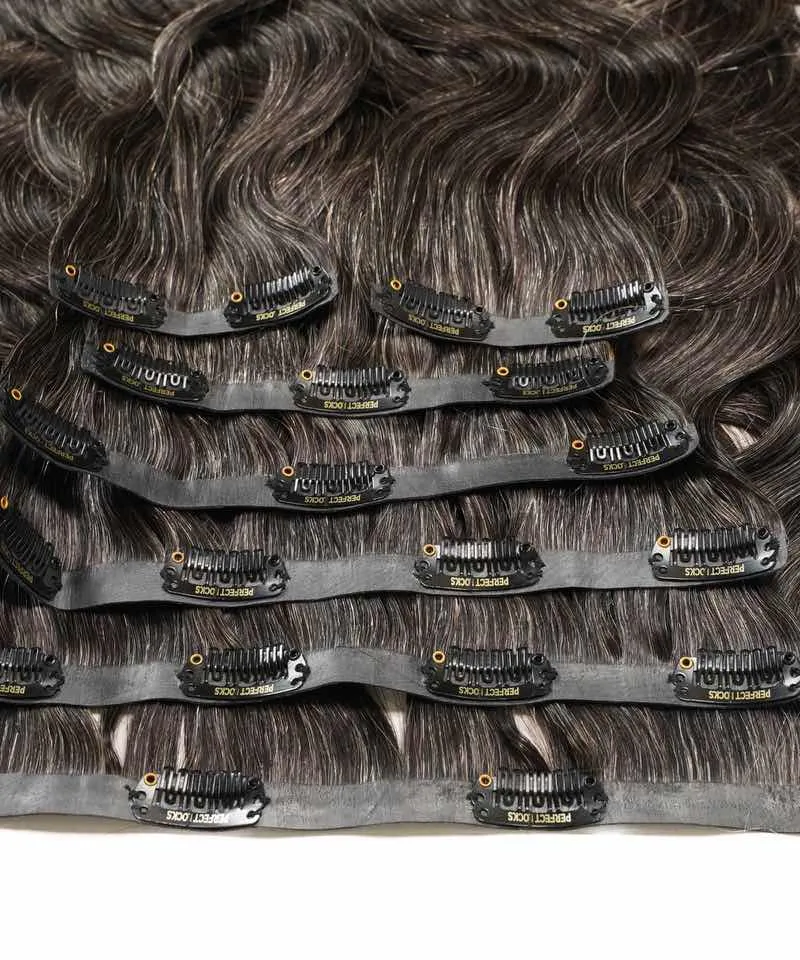 Wavy Seamless Clip-In Hair Extensions