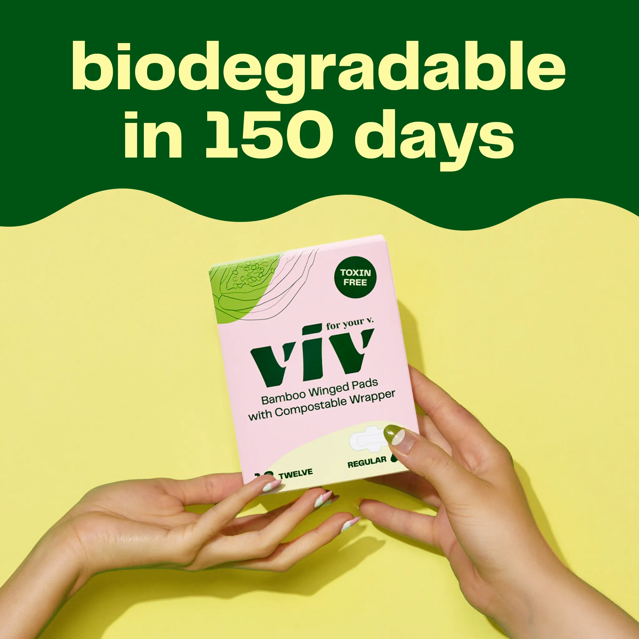 Winged Bamboo Pad | Feminine Products