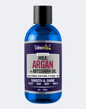 Wow Oils - Organic Amla, Argan & Abyssinian Oil