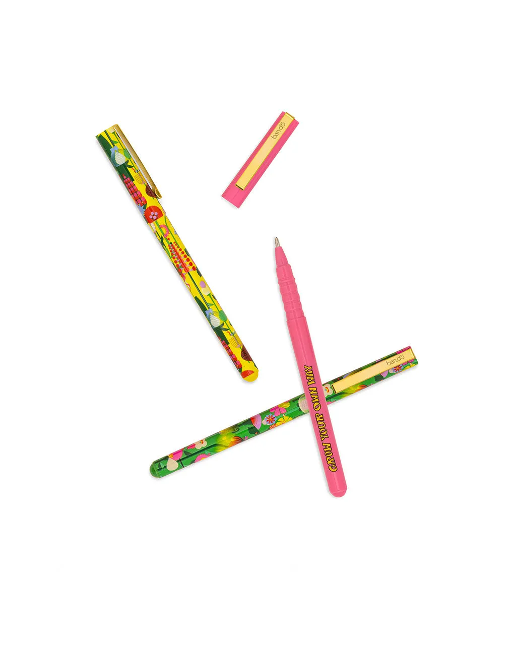 Write On Pen Set - Geometric Floral