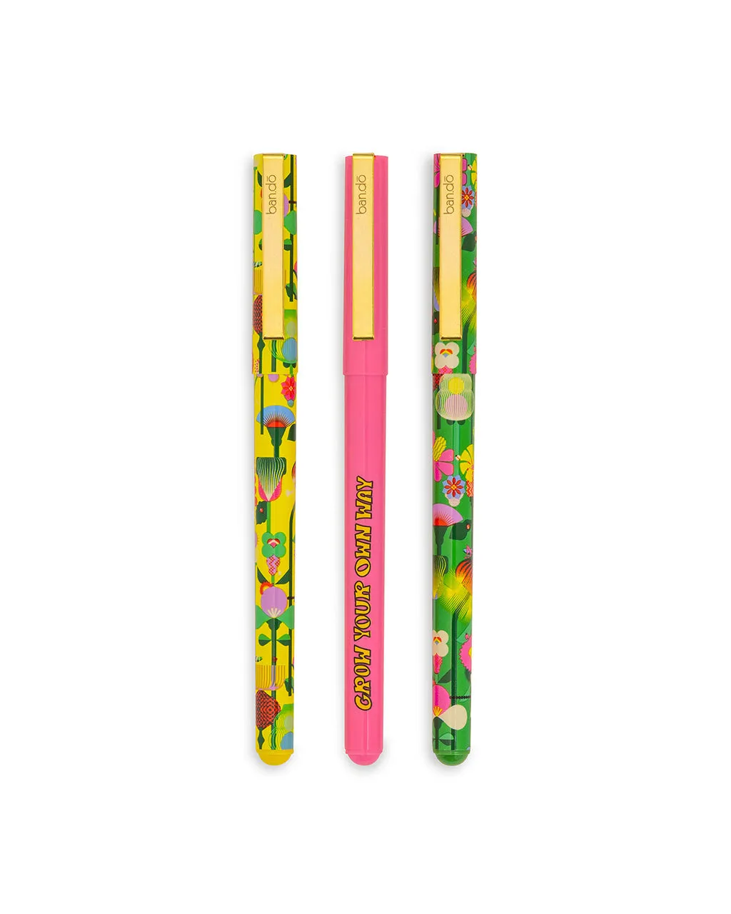 Write On Pen Set - Geometric Floral